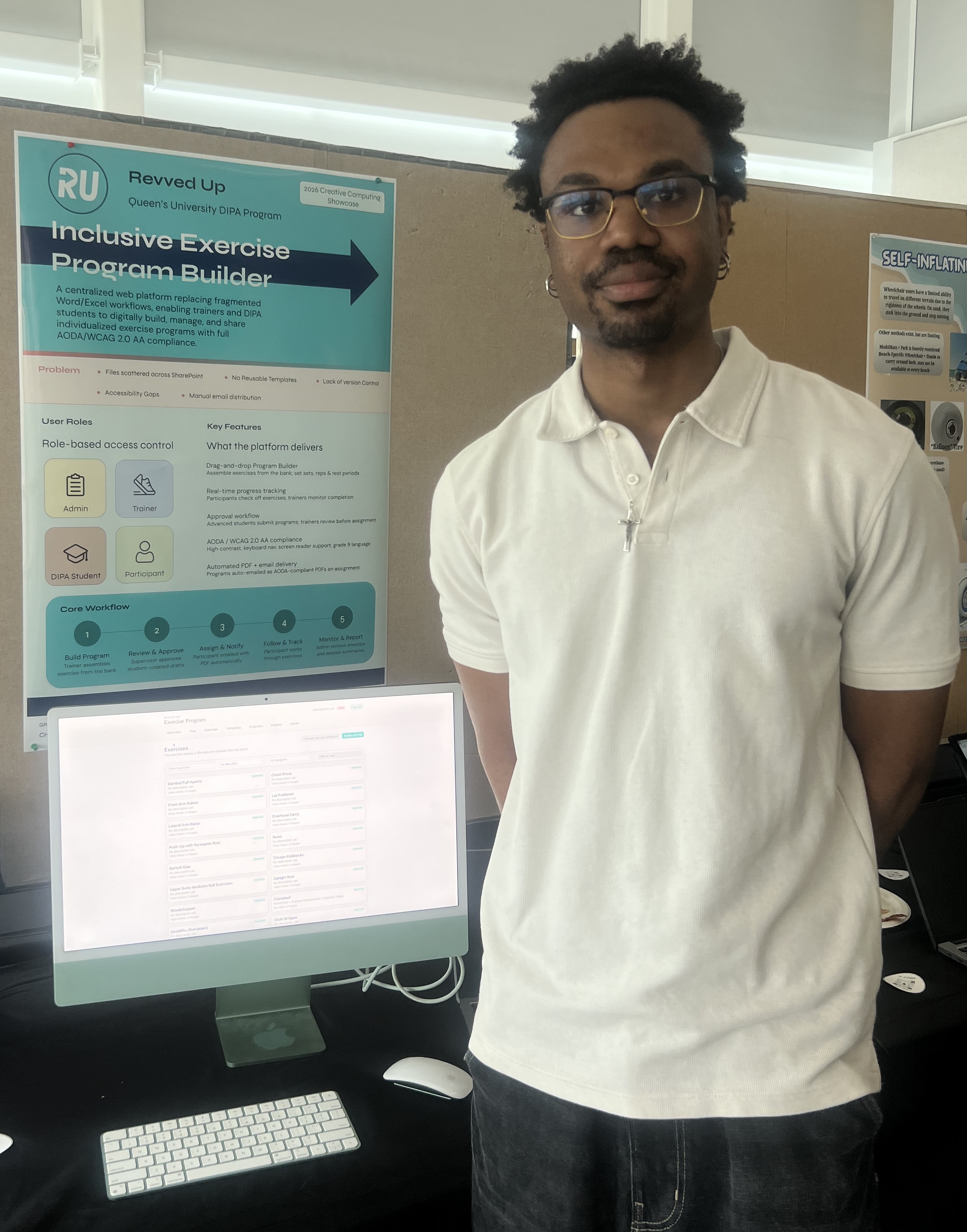 Chuka at Queen's Creative Computing Showcase
