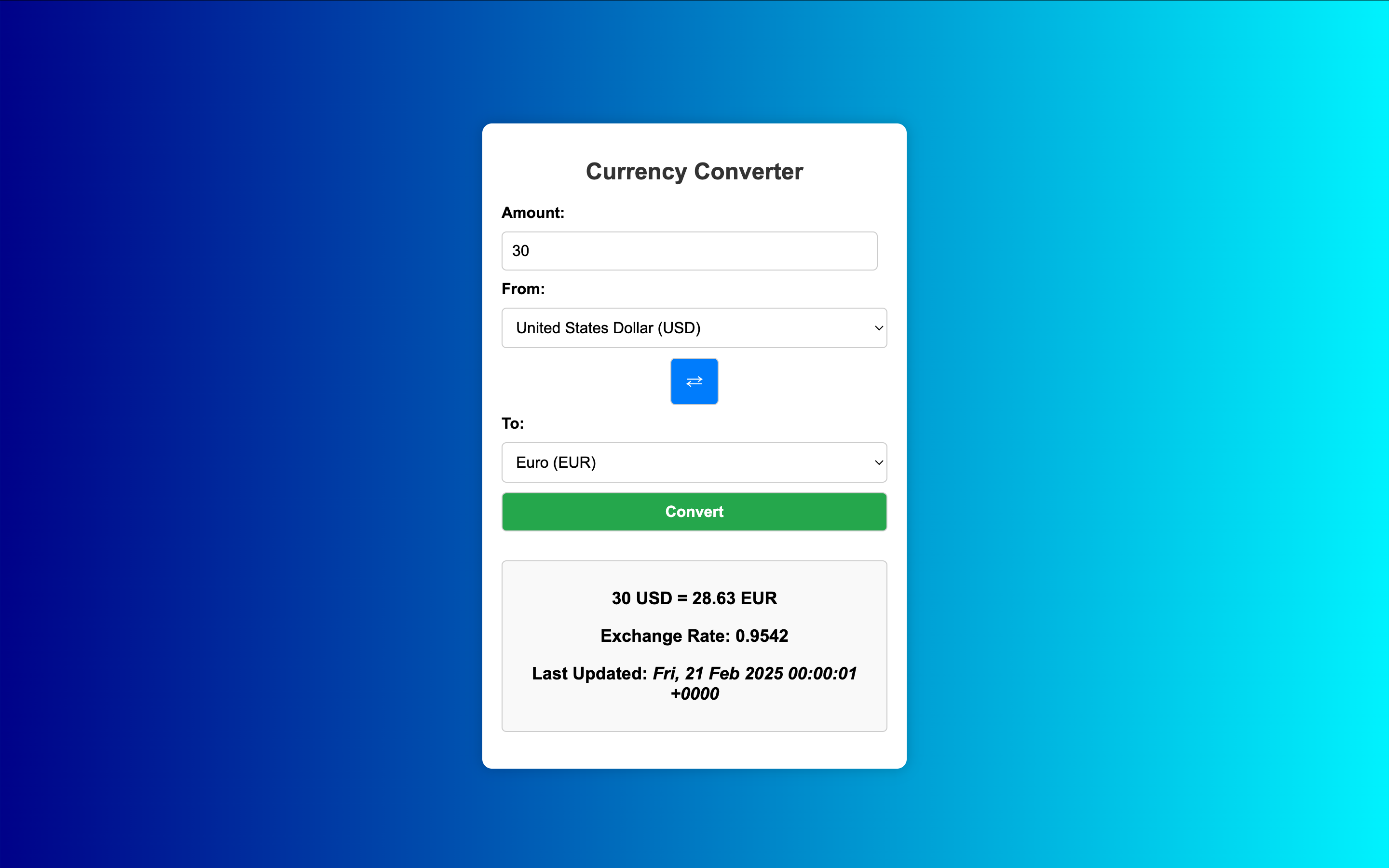 Currency Converter